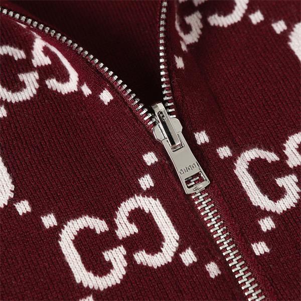 セリーヌ コピー 2026新作 GUCCI ボルドー ジップパーカー 注目 売れ筋 プレミアム