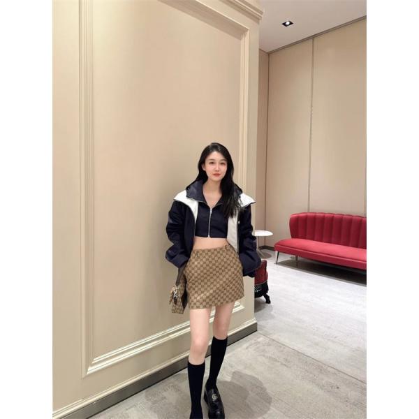 2026新作 GUCCI グッチ コピー ネイビー ジャケット おすすめ 本格派 モード系