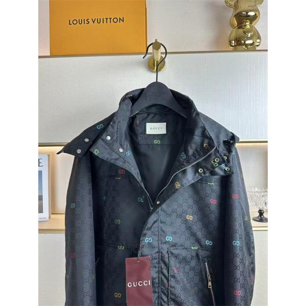 グッチ コピー 2026新作 GUCCI ブラック ジャケット 希少 レア デザイン性抜群