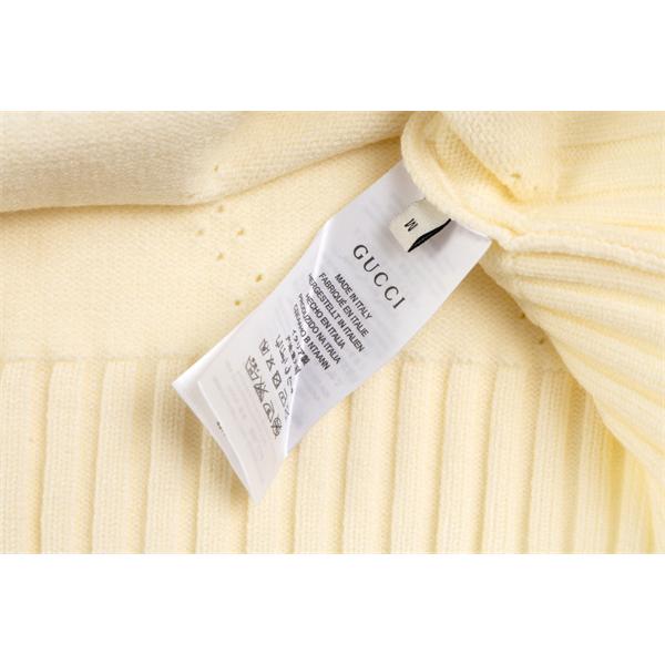 2026新作 GUCCI グッチ コピー アイボリー ニット 新作 上品 着心地抜群