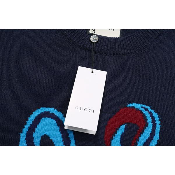 グッチ コピー 2026新作 GUCCI ネイビー ニット レア 当店イチオシ 話題