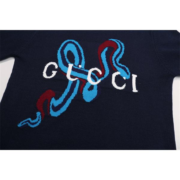 グッチ コピー 2026新作 GUCCI ネイビー ニット レア 当店イチオシ 話題