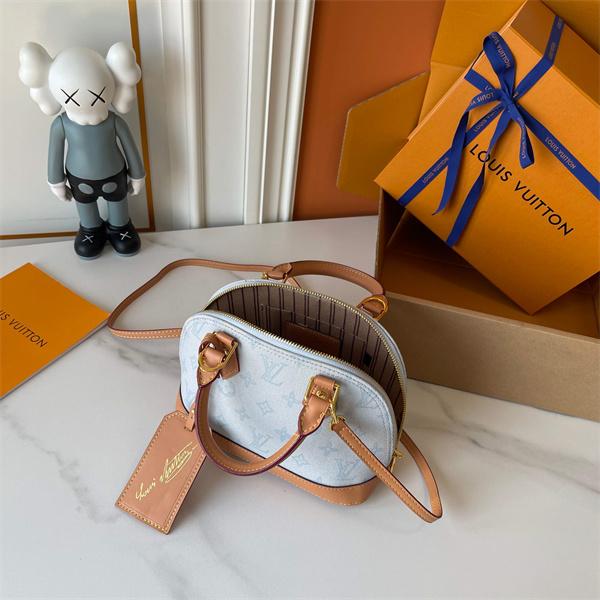 上品 LOUIS VUITTON ルイヴィトン コピー ボストンバッグ ベージュ ハンドル付き レディース定番