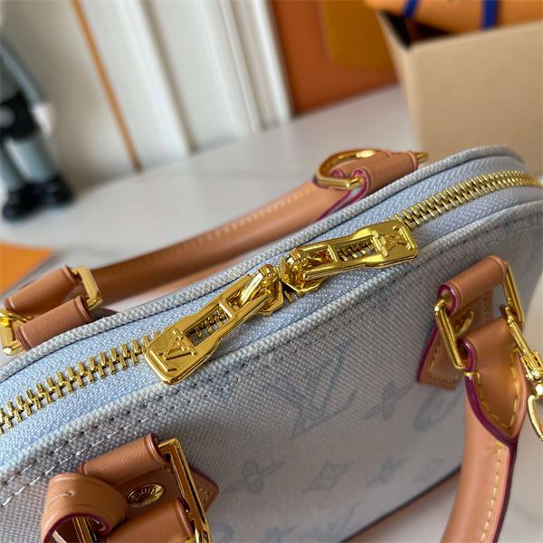 上品 LOUIS VUITTON ルイヴィトン コピー ボストンバッグ ベージュ ハンドル付き レディース定番