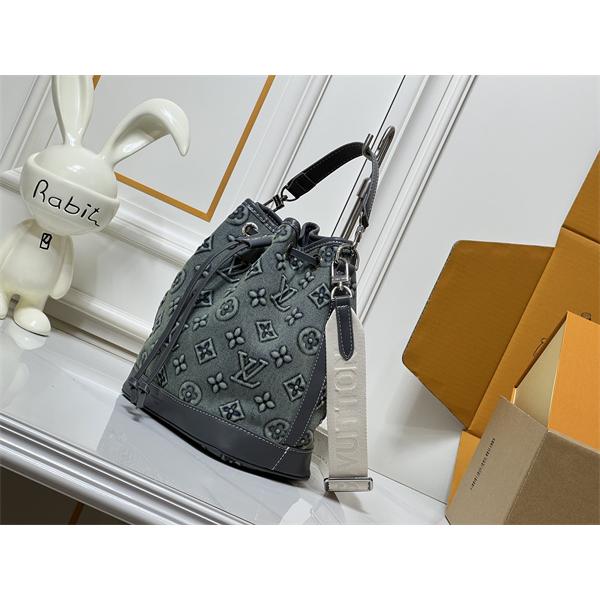 エンボス加工 LOUIS VUITTON ルイヴィトン コピー バケットバッグ グレーモノグラム トレンド