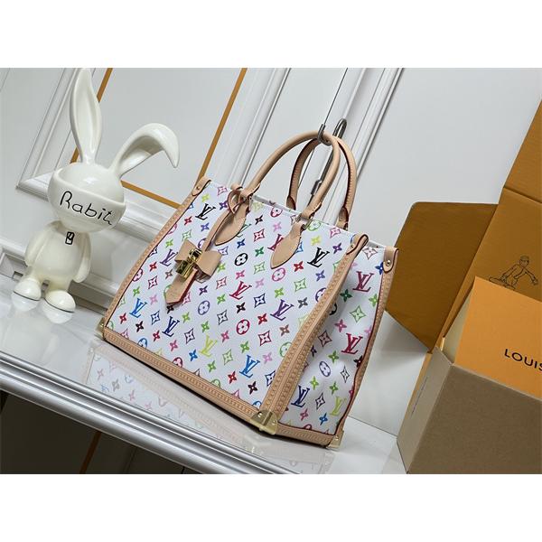 話題 マルチカラーモノグラム LOUIS VUITTON ルイヴィトン コピー トートバッグ 高級感 大容量