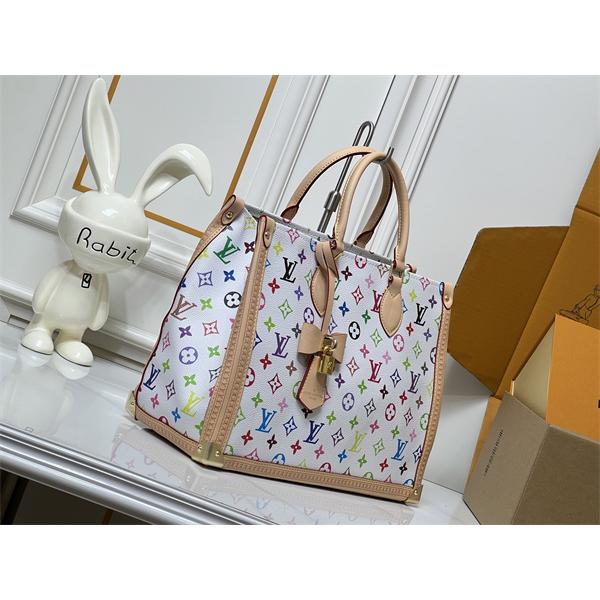 話題 マルチカラーモノグラム LOUIS VUITTON ルイヴィトン コピー トートバッグ 高級感 大容量