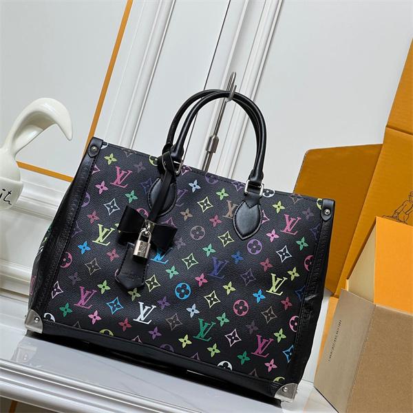 話題 マルチカラーモノグラム LOUIS VUITTON ルイヴィトン コピー トートバッグ 高級感 大容量