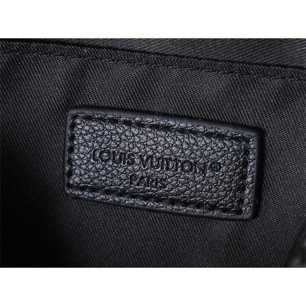  エンボス加工 ショルダーバッグ ブラック 軽量 コンパクト LOUIS VUITTON ルイヴィトン コピー