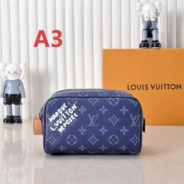 注目カラー モノグラム ポーチ コンパクト 小物収納 LOUIS VUITTON ルイヴィトン コピー