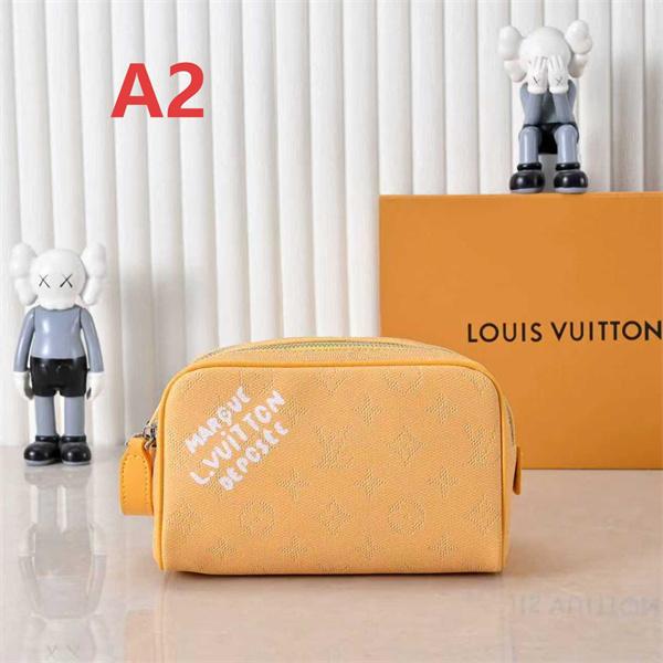 注目カラー モノグラム ポーチ コンパクト 小物収納 LOUIS VUITTON ルイヴィトン コピー