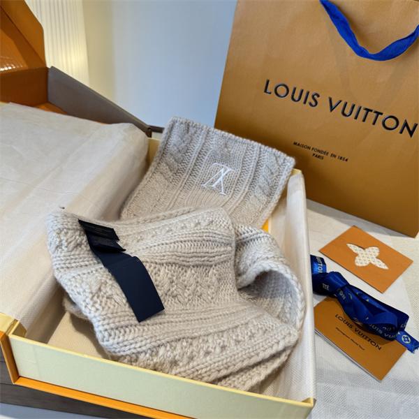 定番デザイン ニット マフラー シンプル 冬コーデ LOUIS VUITTON ルイヴィトン コピー