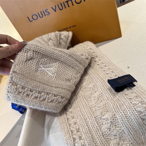 定番デザイン ニット マフラー シンプル 冬コーデ LOUIS VUITTON ルイヴィトン コピー