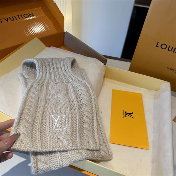 定番デザイン ニット マフラー シンプル 冬コーデ LOUIS VUITTON ルイヴィトン コピー