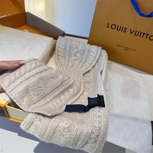定番デザイン ニット マフラー シンプル 冬コーデ LOUIS VUITTON ルイヴィトン コピー