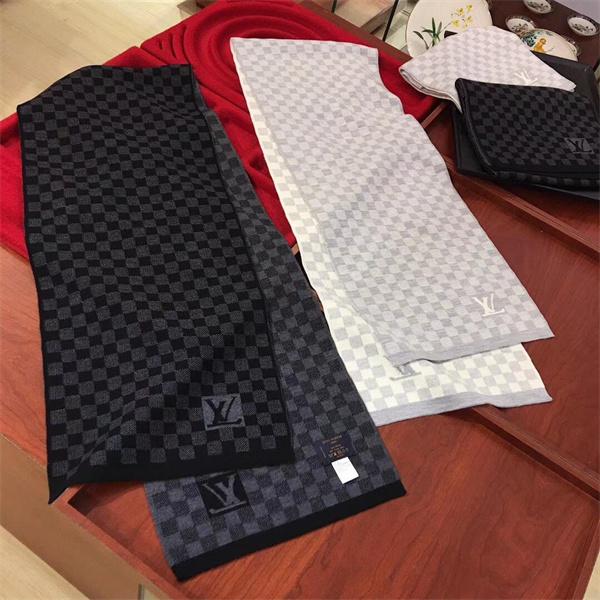 定番チェック柄 マフラー シンプル 防寒アイテム LOUIS...