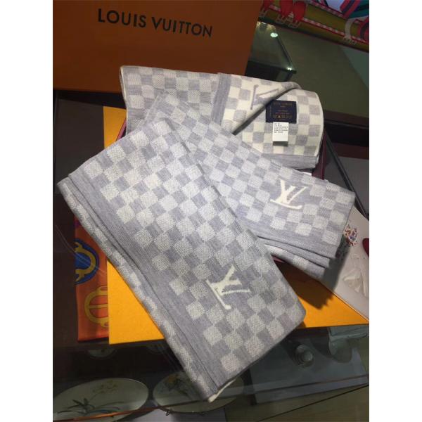 定番チェック柄 マフラー シンプル 防寒アイテム LOUIS VUITTON ルイヴィトン コピー