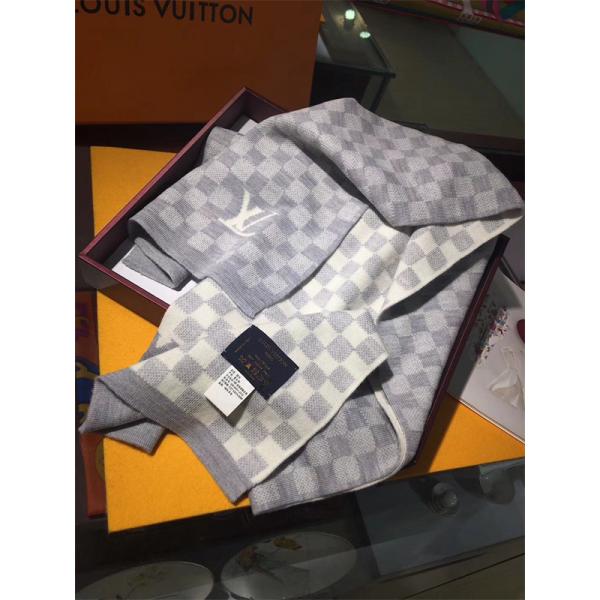 定番チェック柄 マフラー シンプル 防寒アイテム LOUIS VUITTON ルイヴィトン コピー