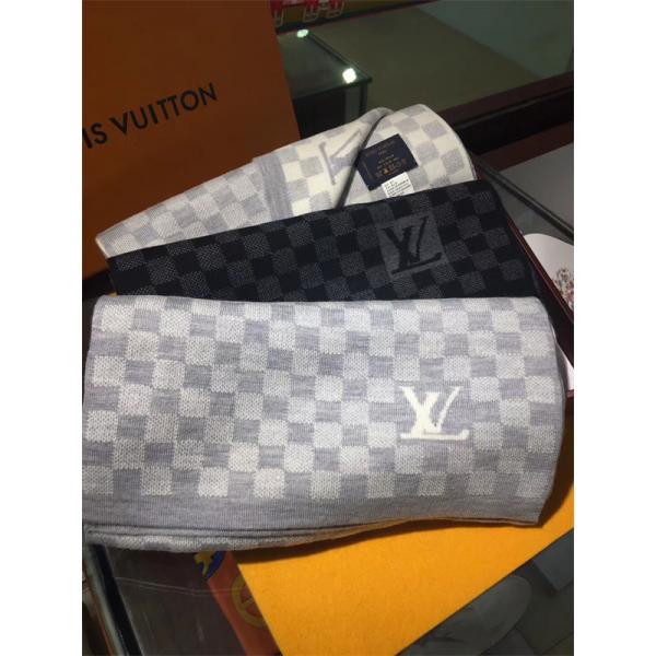 定番チェック柄 マフラー シンプル 防寒アイテム LOUIS VUITTON ルイヴィトン コピー