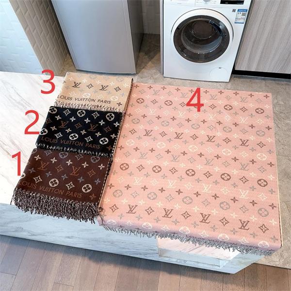 LOUIS VUITTON ルイヴィトン コピー 上品デザイン リバーシブル風 マフラー 大人スタイル