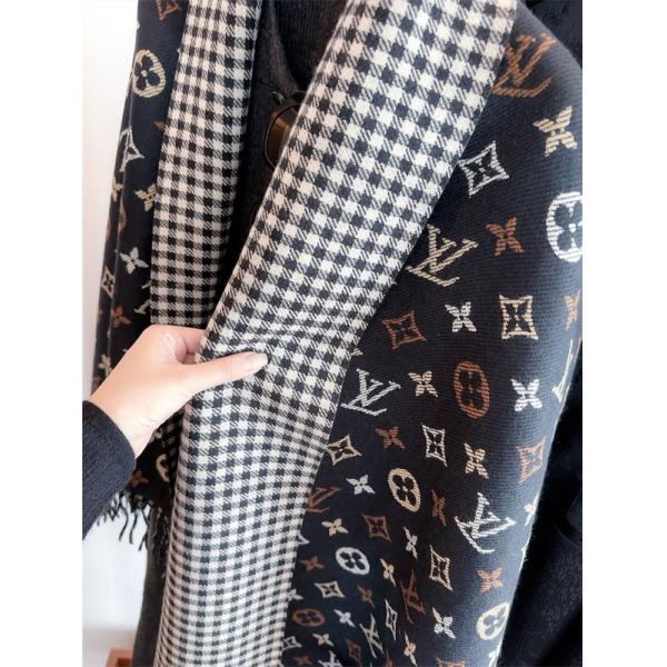 LOUIS VUITTON ルイヴィトン コピー 上品デザイン リバーシブル風 マフラー 大人スタイル