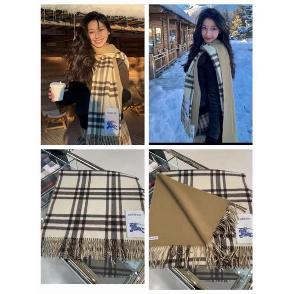 定番チェック柄 ストール  肌触り良好 冬コーデ BURBERRY バーバリー コピー