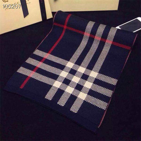 定番チェックデザイン ストール ネイビーカラー 防寒 BURBERRY バーバリー コピー