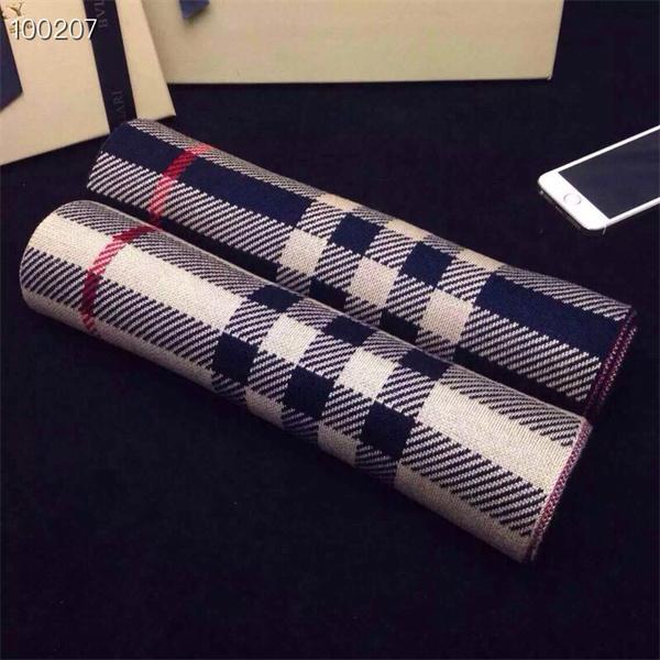 定番チェックデザイン ストール ネイビーカラー 防寒 BURBERRY バーバリー コピー