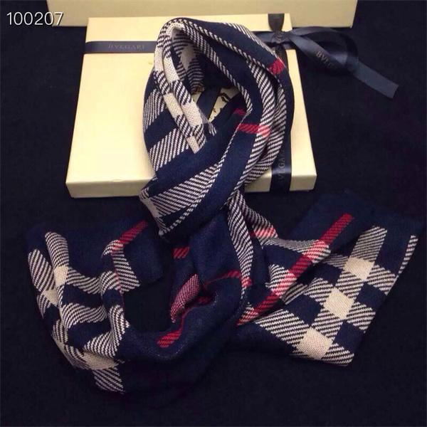 定番チェックデザイン ストール ネイビーカラー 防寒 BURBERRY バーバリー コピー