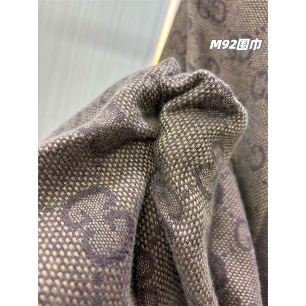 シンプル総柄 マフラー ネイビー フリンジ 定番 GUCCI グッチ コピー