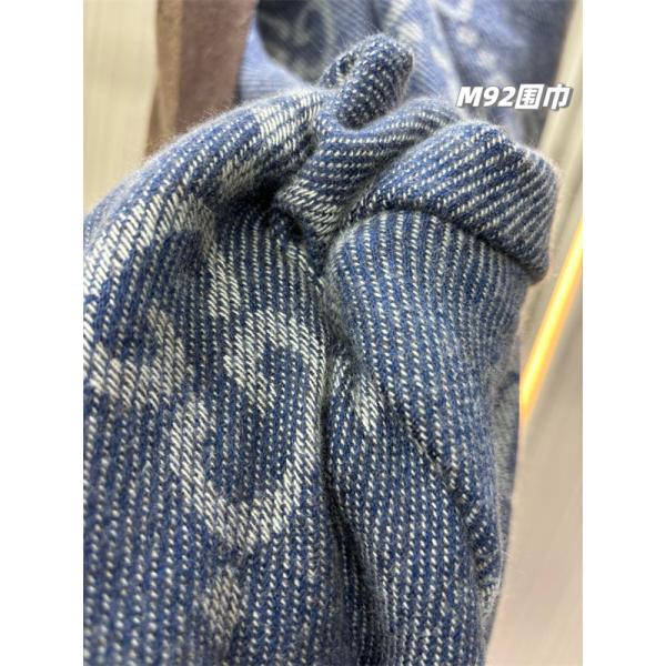 シンプル総柄 マフラー ネイビー フリンジ 定番 GUCCI グッチ コピー