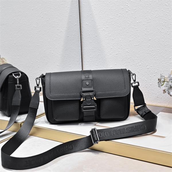  高級感漂う ブラック ショルダーバッグ シンプル DIOR ディオール コピー