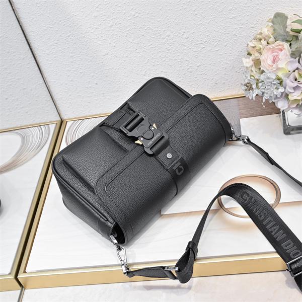  高級感漂う ブラック ショルダーバッグ シンプル DIOR ディオール コピー