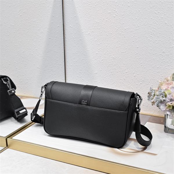  高級感漂う ブラック ショルダーバッグ シンプル DIOR ディオール コピー