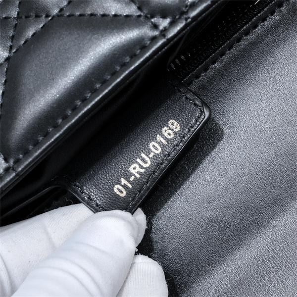 人気 キルティング ショルダーバッグ ブラック 定番 DIOR ディオール コピー