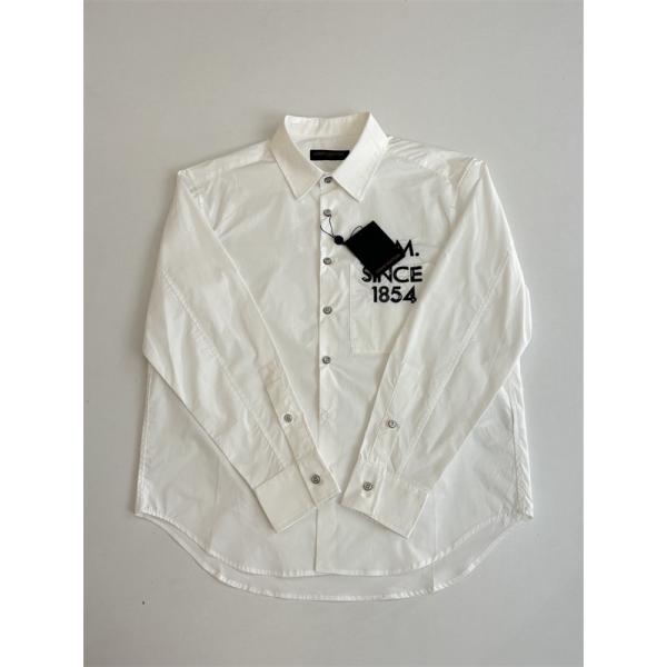 LOUIS VUITTON　SS26 春夏 1854刺繍ロゴ長袖シャツルイヴィトンシャツコピートレンド新作