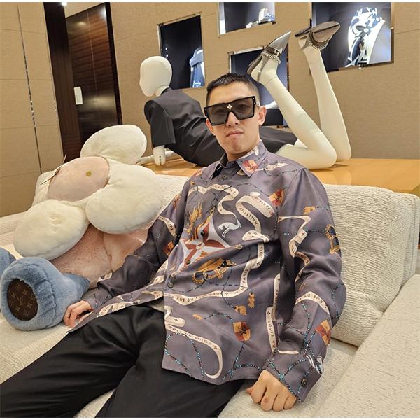 LV SS26 春夏 ルイヴィトンシャツスーパーコピーＮ級品メンズファッションお洒落コーディネート 