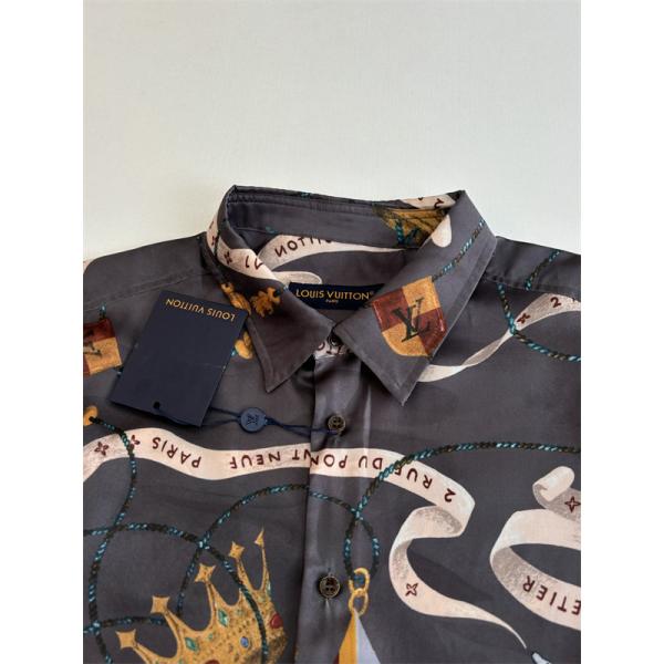 LV SS26 春夏 ルイヴィトンシャツスーパーコピーＮ級品メンズファッションお洒落コーディネート 