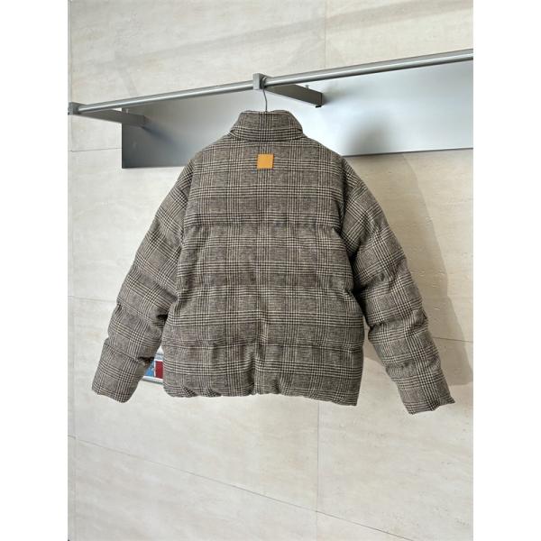 LV 新作 ルイヴィトン綿ジャケットスーパーコピー26SS  防寒性抜群ツイードチェックのスタンドカラー