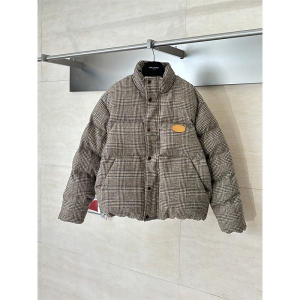LV 新作 ルイヴィトン綿ジャケットスーパーコピー26SS  防寒性抜群ツイードチェックのスタンドカラー