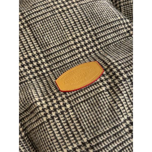 LV 新作 ルイヴィトン綿ジャケットスーパーコピー26SS  防寒性抜群ツイードチェックのスタンドカラー