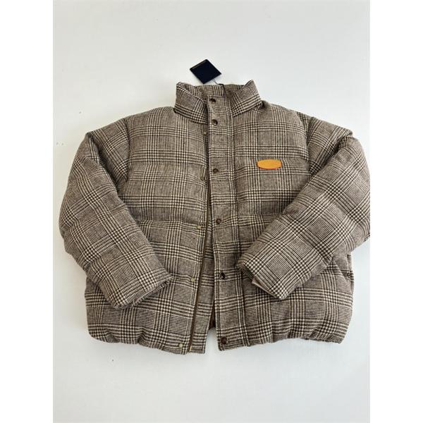 LV 新作 ルイヴィトン綿ジャケットスーパーコピー26SS  防寒性抜群ツイードチェックのスタンドカラー