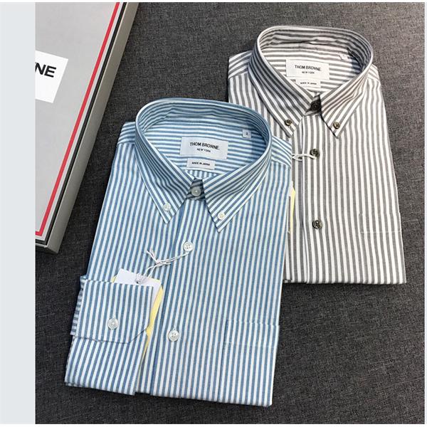 人气TOP❤THOM BROWNE トムブラウン長袖シャツコピー26SS  トレンドおしゃれ通勤上質アイテム