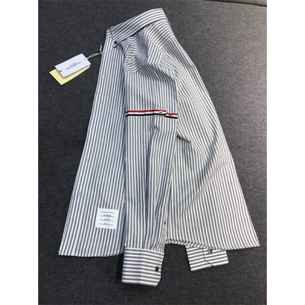 人气TOP❤THOM BROWNE トムブラウン長袖シャツコピー26SS  トレンドおしゃれ通勤上質アイテム