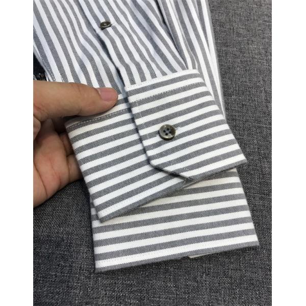 人气TOP❤THOM BROWNE トムブラウン長袖シャツコピー26SS  トレンドおしゃれ通勤上質アイテム