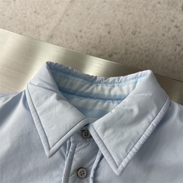 LV Stripe ☆リバーシブル☆ルイヴィトンシャツジャケット コピー軽量なパッド入りコットン快適な着心地