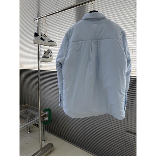 LV Stripe ☆リバーシブル☆ルイヴィトンシャツジャケット コピー軽量なパッド入りコットン快適な着心地