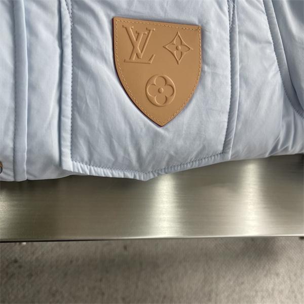 LV Stripe ☆リバーシブル☆ルイヴィトンシャツジャケット コピー軽量なパッド入りコットン快適な着心地