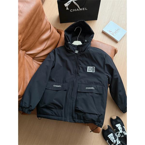 男女兼用2026☆シャネル綿入れジャケットコピー通販☆防寒着好評品人気２色