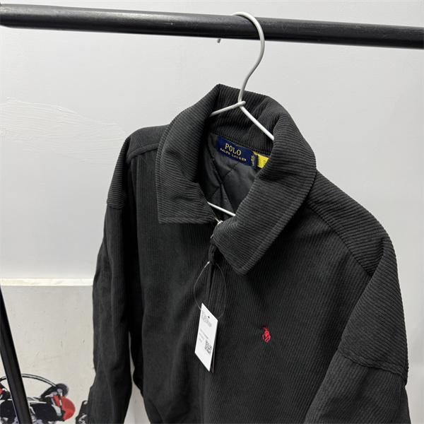 Polo Ralph Lauren ポロ ラルフローレン コピー 2026新作 ストリート 刺繍 ブラック ジップアップ ブルゾン 